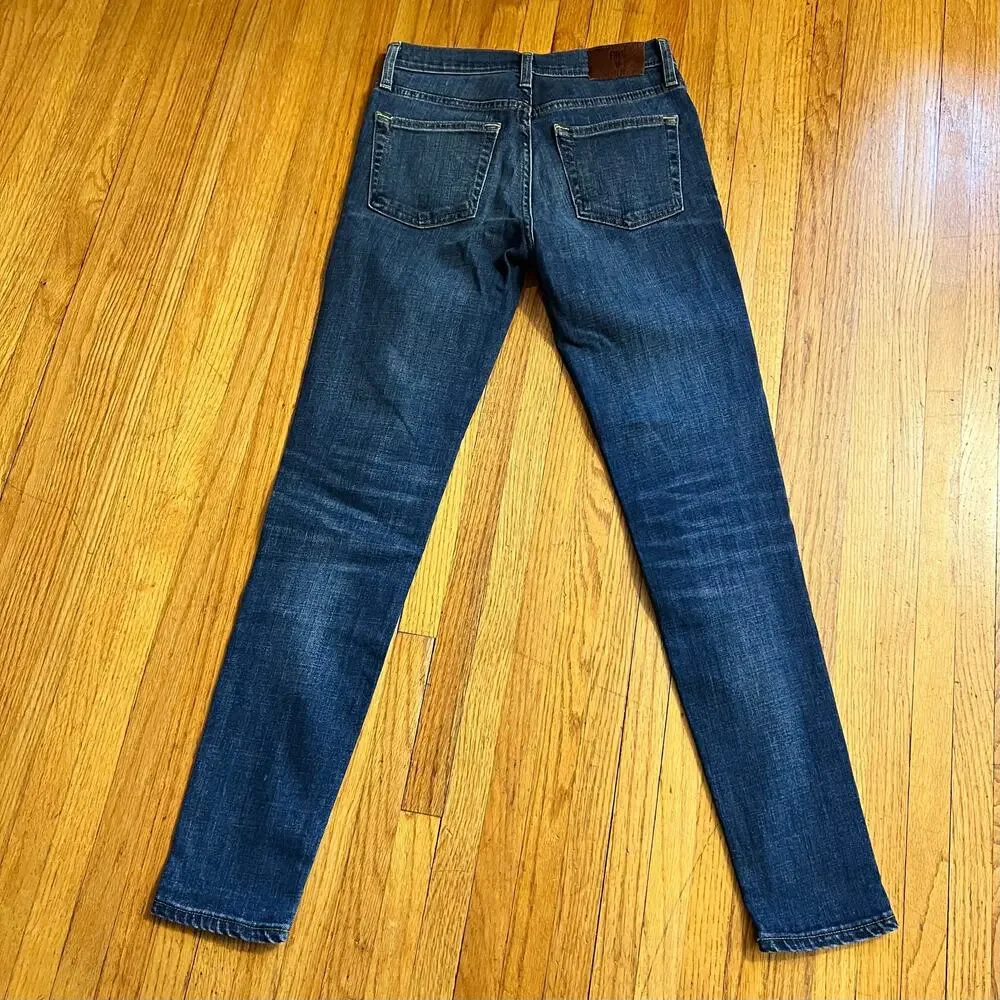 Frye Jeans Womens 27 Dark Skinny Mid Rise Ankle Denim Pants